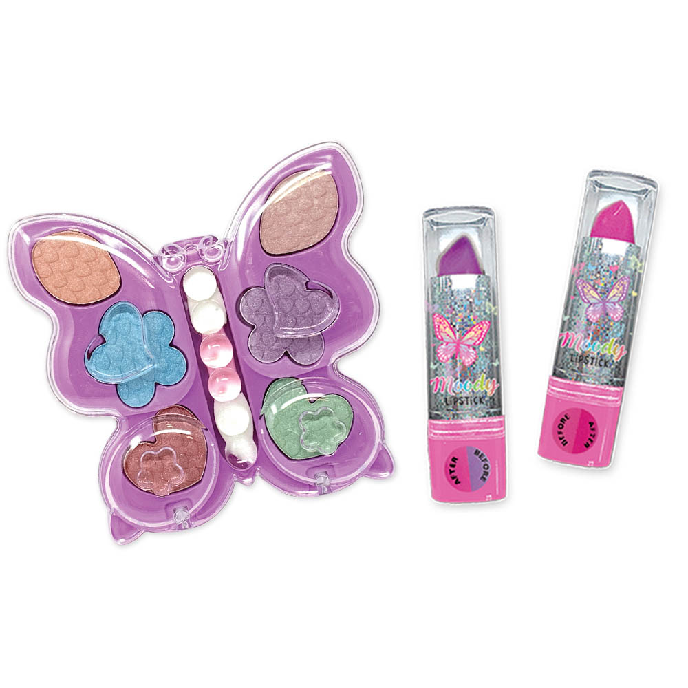 Hot Focus - Glow Beauty Eyeshadow & Moody Lipstick