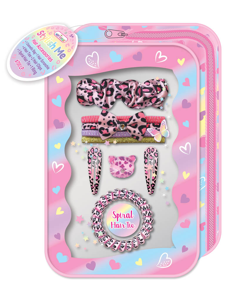 Hot Focus - Leopard Stylish Me Hair Accessories Set