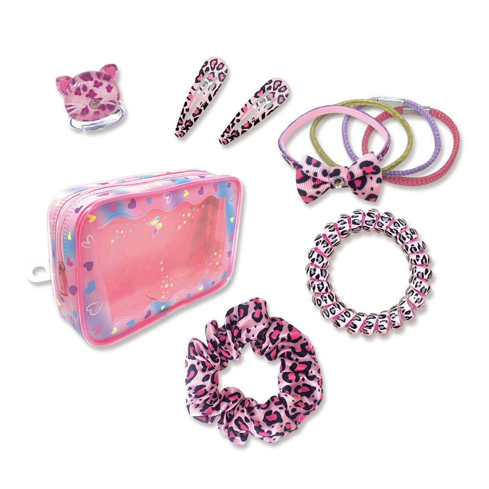 Hot Focus - Leopard Stylish Me Hair Accessories Set