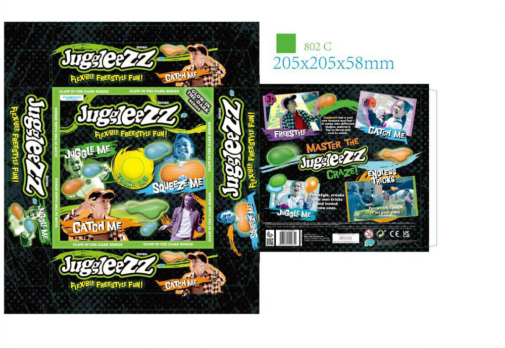 Juggleezz - Glow In The Dark Colours Series