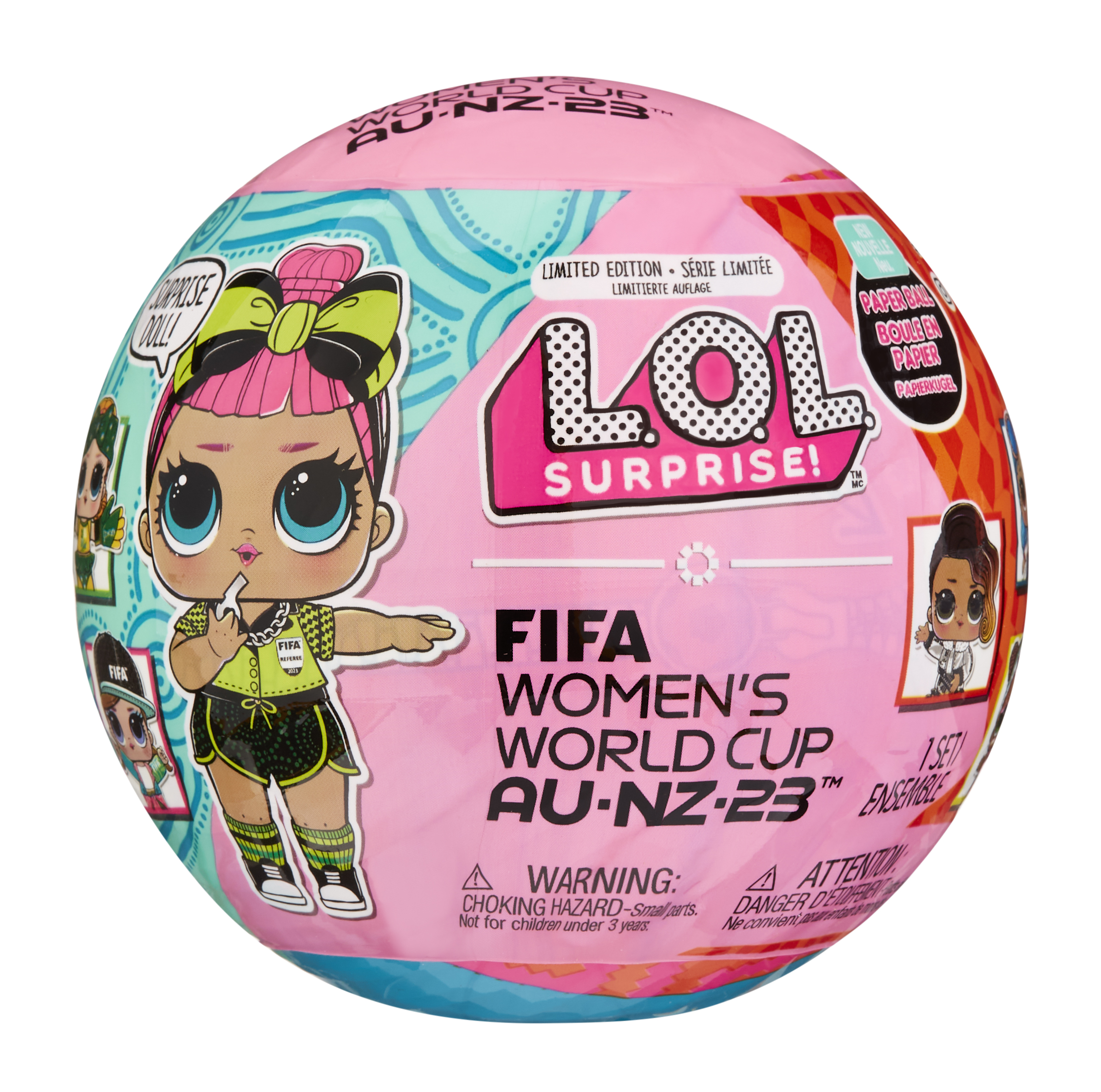 L.O.L. Surprise - X FIFA Women's World Cup Australia & New Zealand 2023 Asst in Sidekick