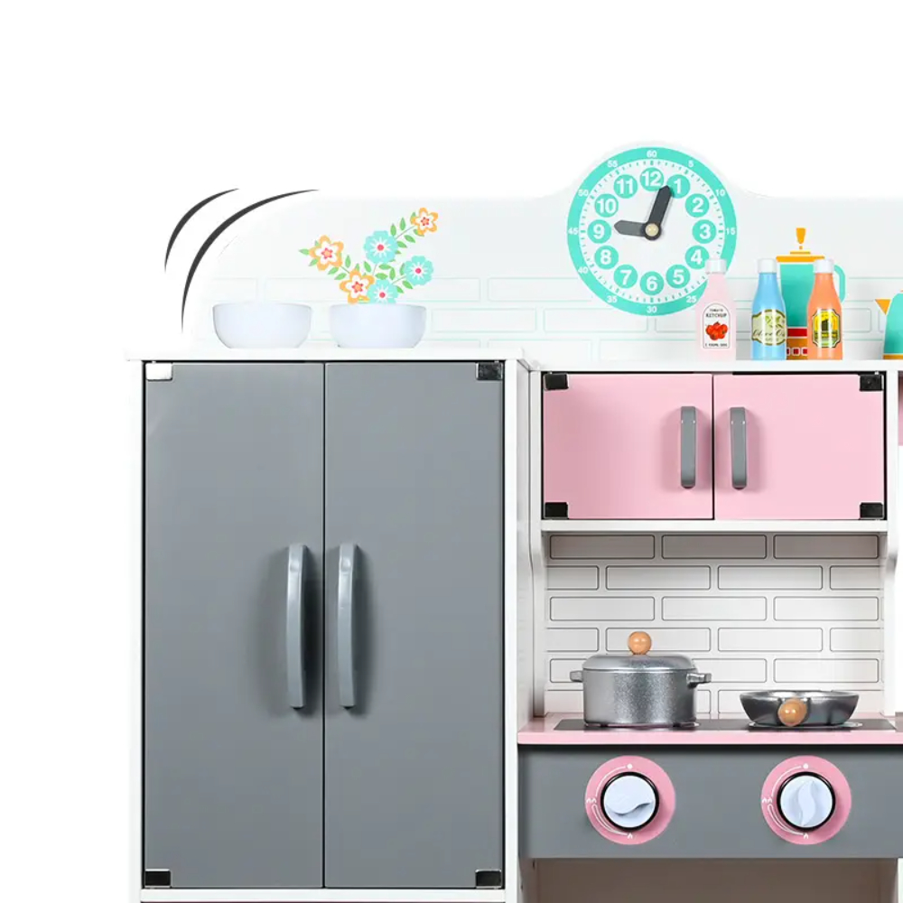 Little Angel - Kids Kitchen Wooden Playing Toy Set