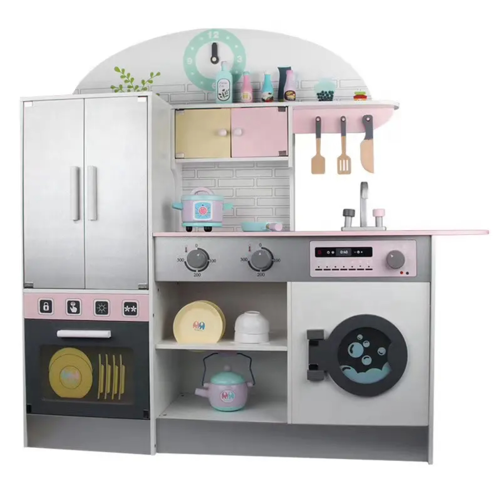 Little Angel - Kids Kitchen Wooden Toy Set