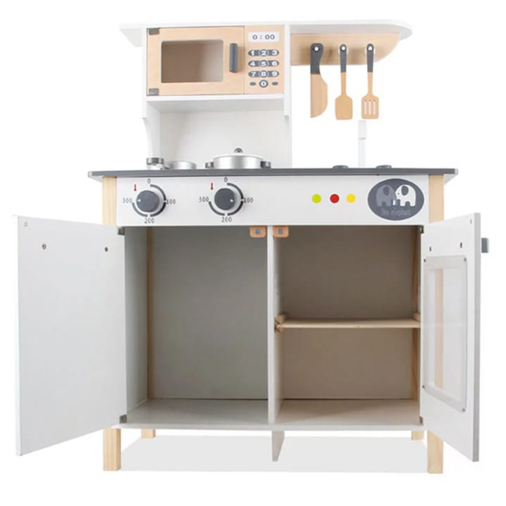 Little Angel - Kids Wooden Cooking Toy Play Set