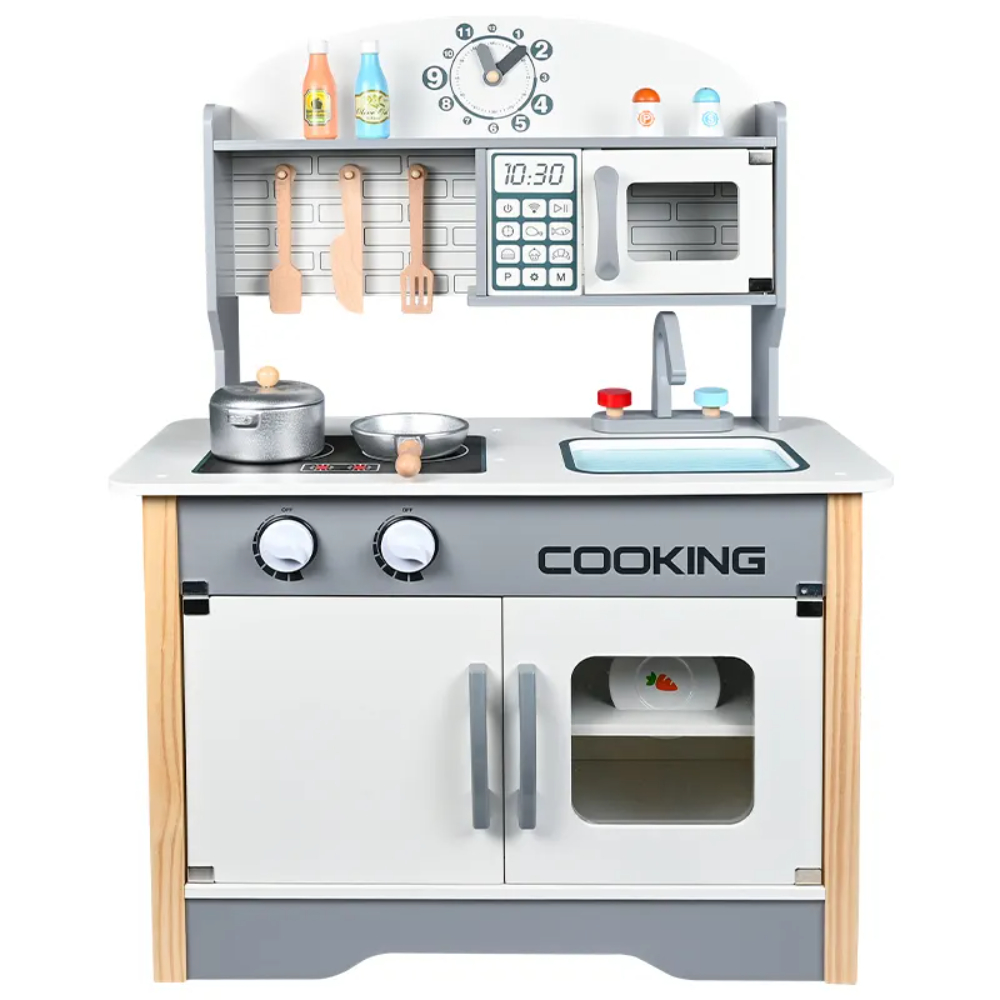 Little Angel - Wooden Kids Cooking Toy Play Set