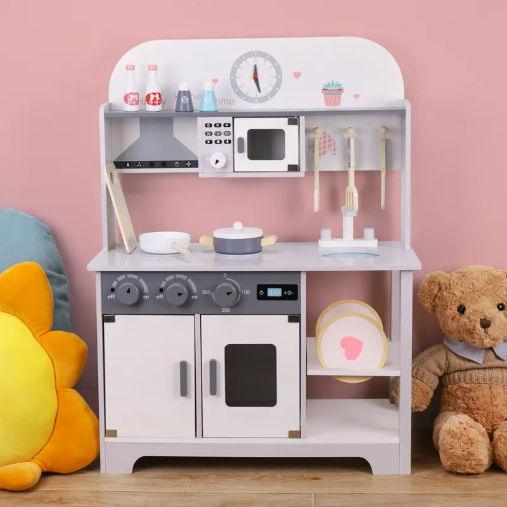 Little Angel - Wooden Kids Kitchen Play Toy Set
