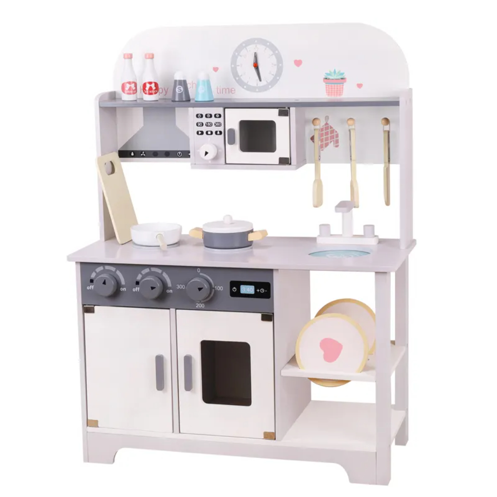 Little Angel - Wooden Kids Kitchen Play Toy Set