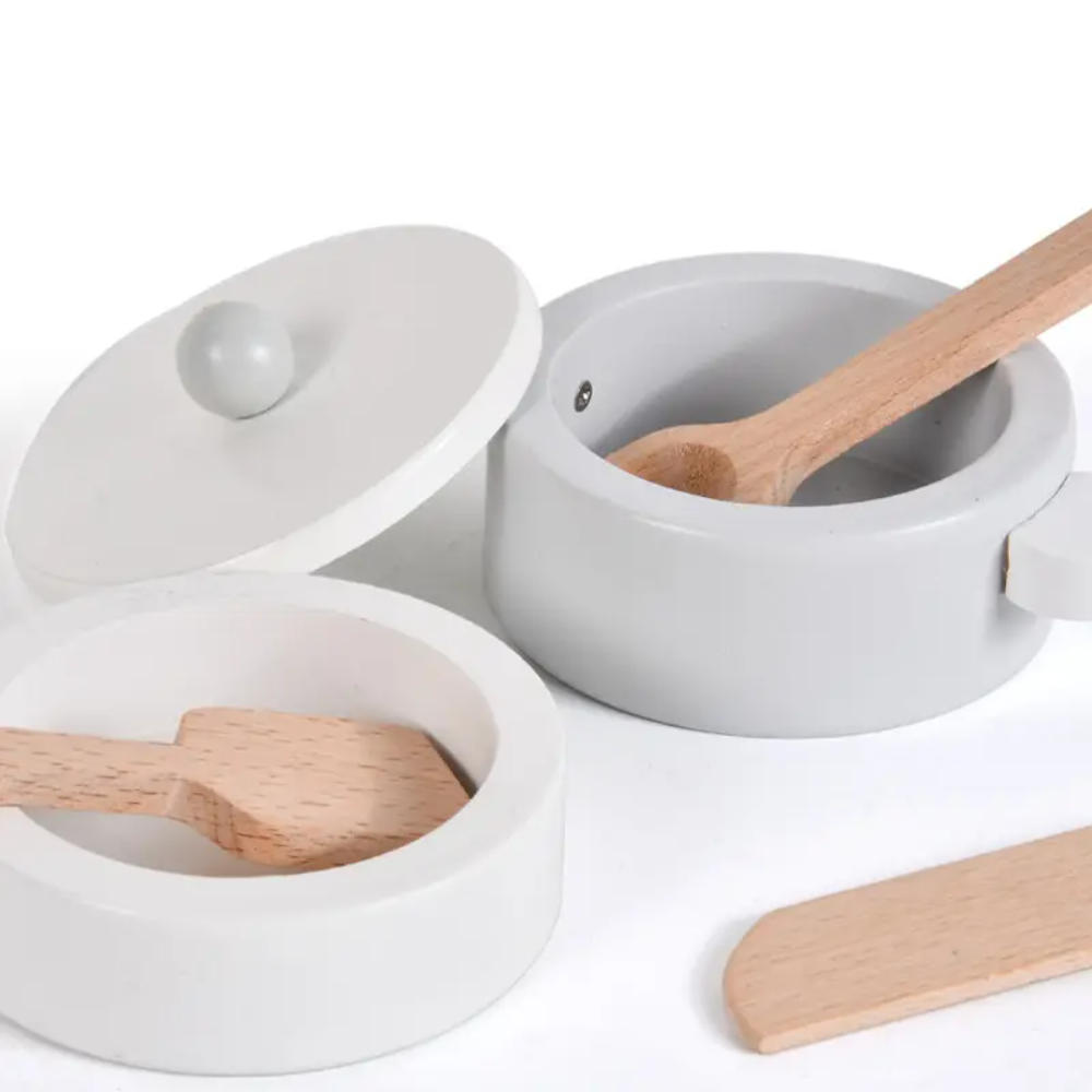 Little Angel - Wooden Kitchen Kids Play Toy Set