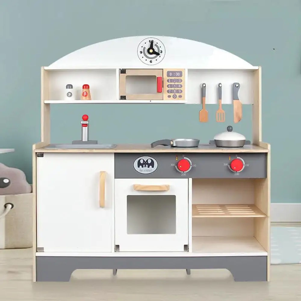 Little Angel - Wooden Kitchen Kids Playing Toy Set