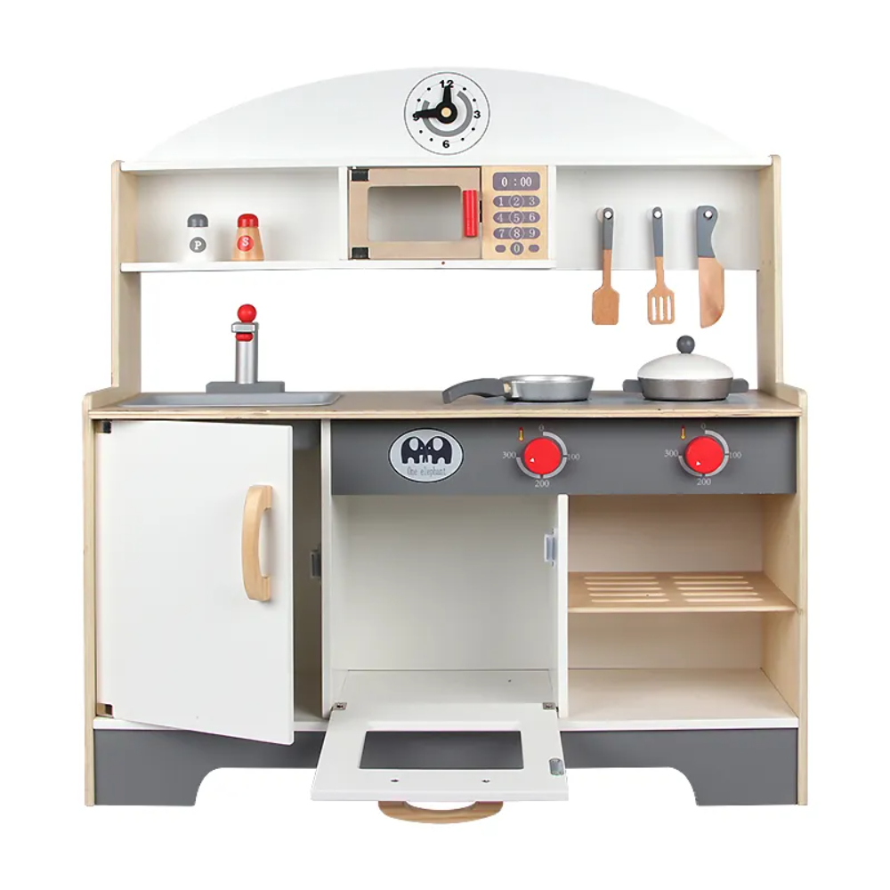 Little Angel - Wooden Kitchen Kids Playing Toy Set