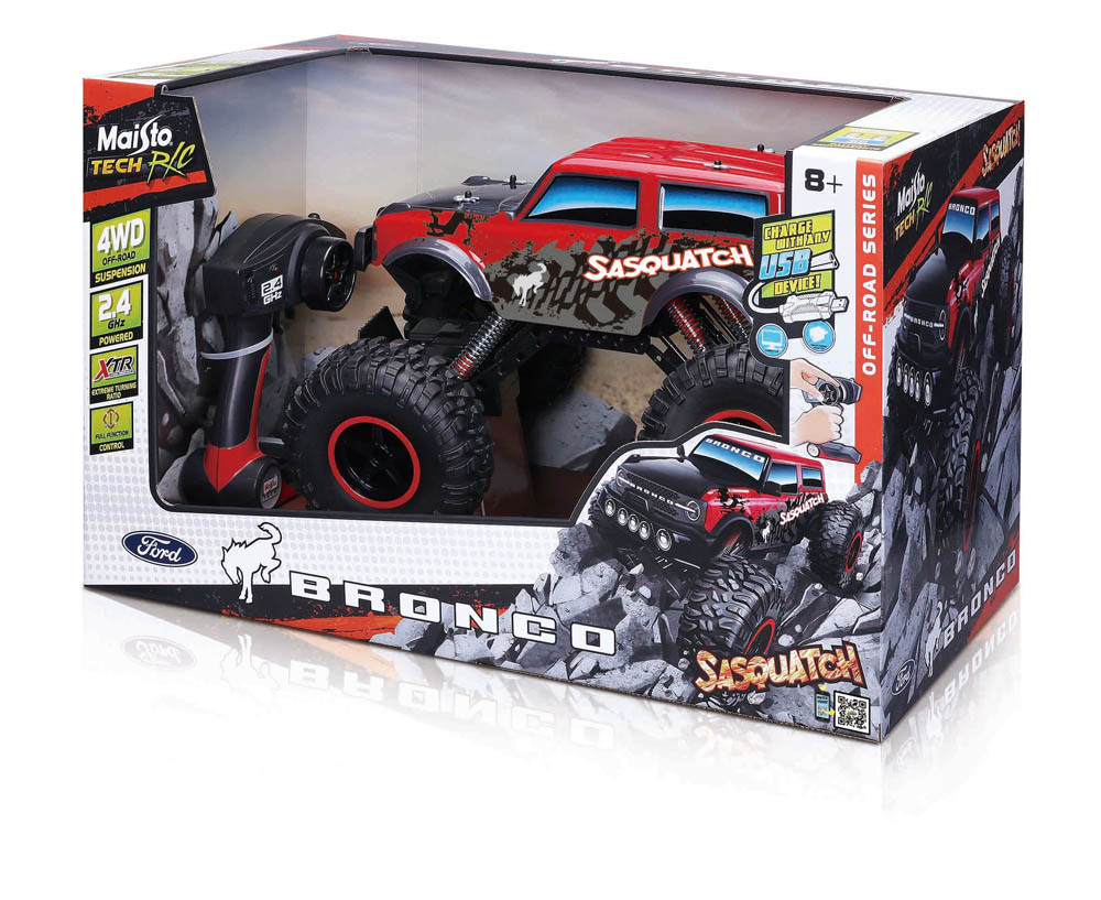 Maisto - Tech 1:10 R/C Ford Bronco Sasquatch