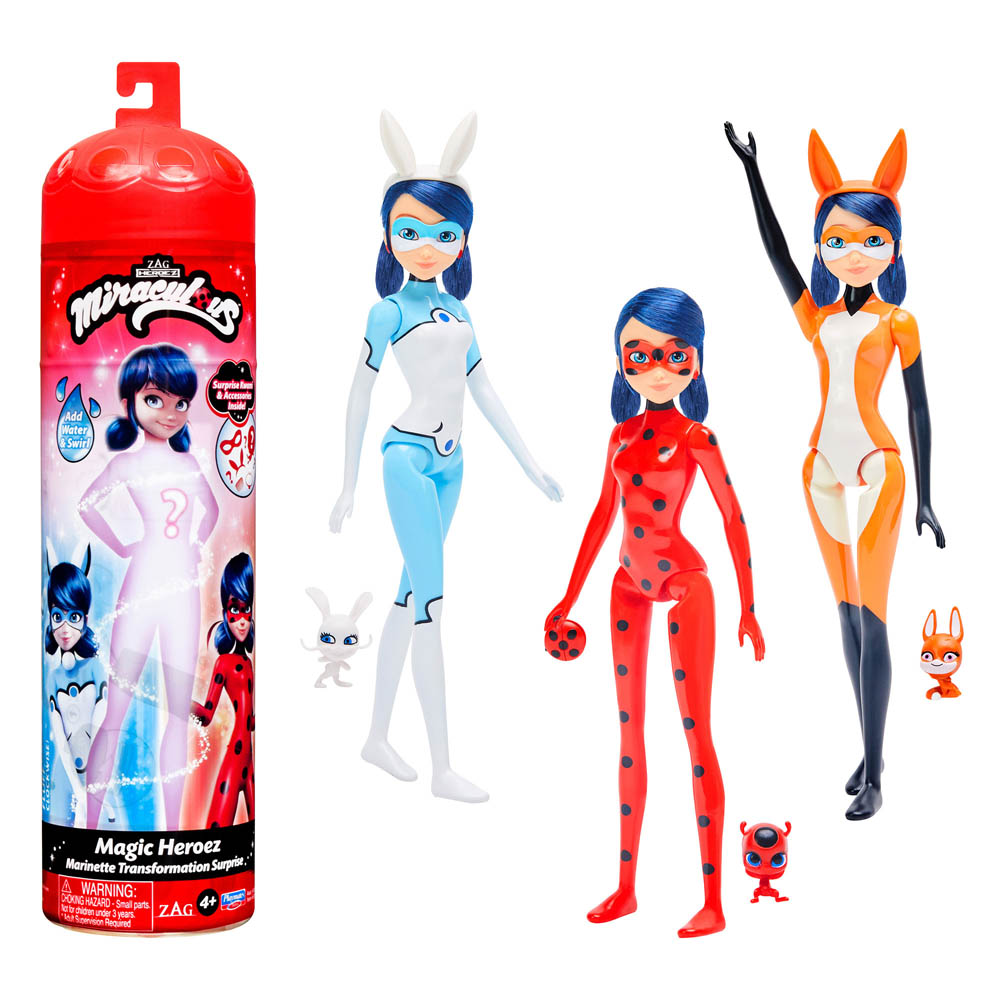 Miraculous - Magic Heroes Marinette Transformation Surprise