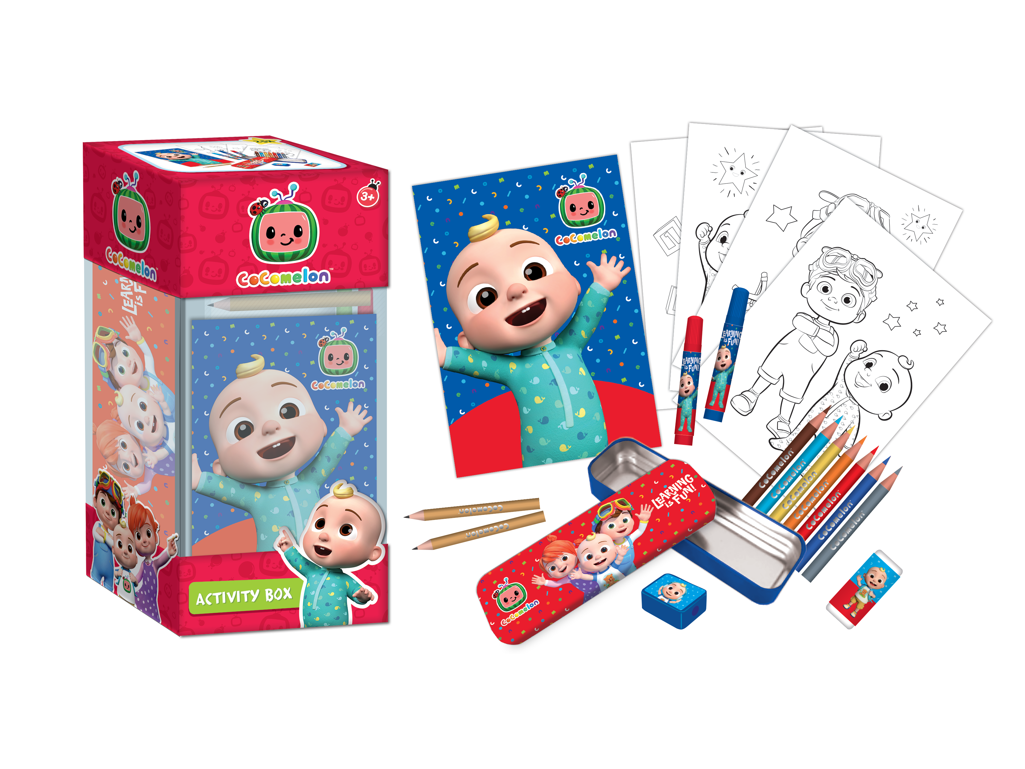 Moonbug Entertainment - Cocomelon Colouring Case
