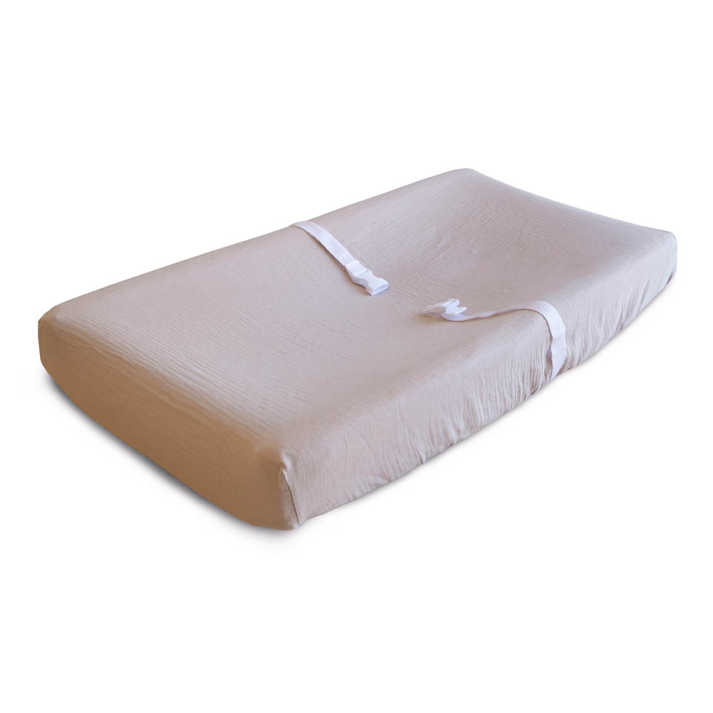 Mushie - Changing Pad Cover Blush