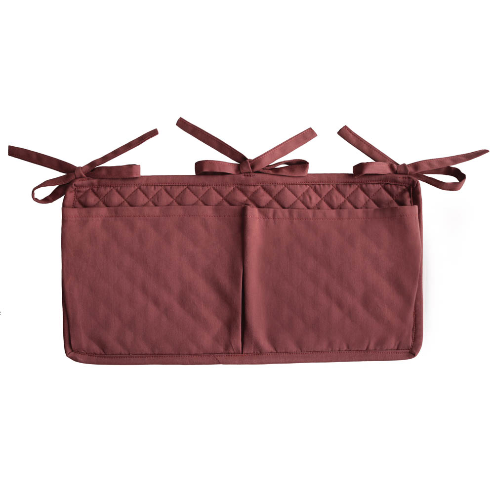 Mushie - Crib Pocket Cognac