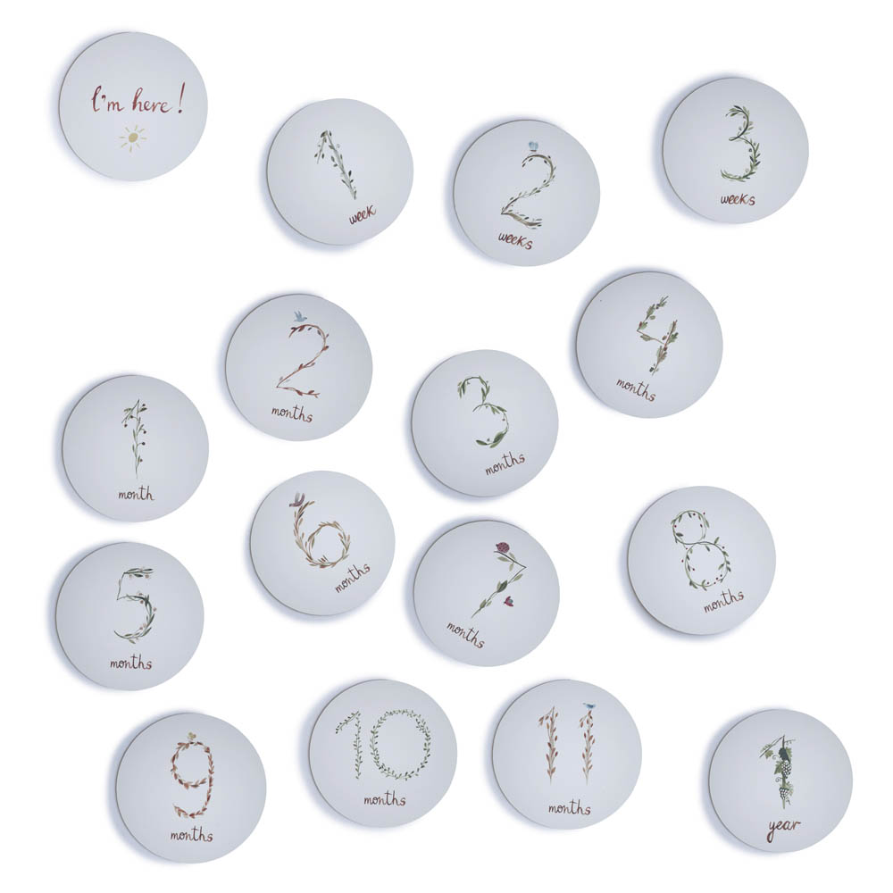 Mushie - Milestone Cards