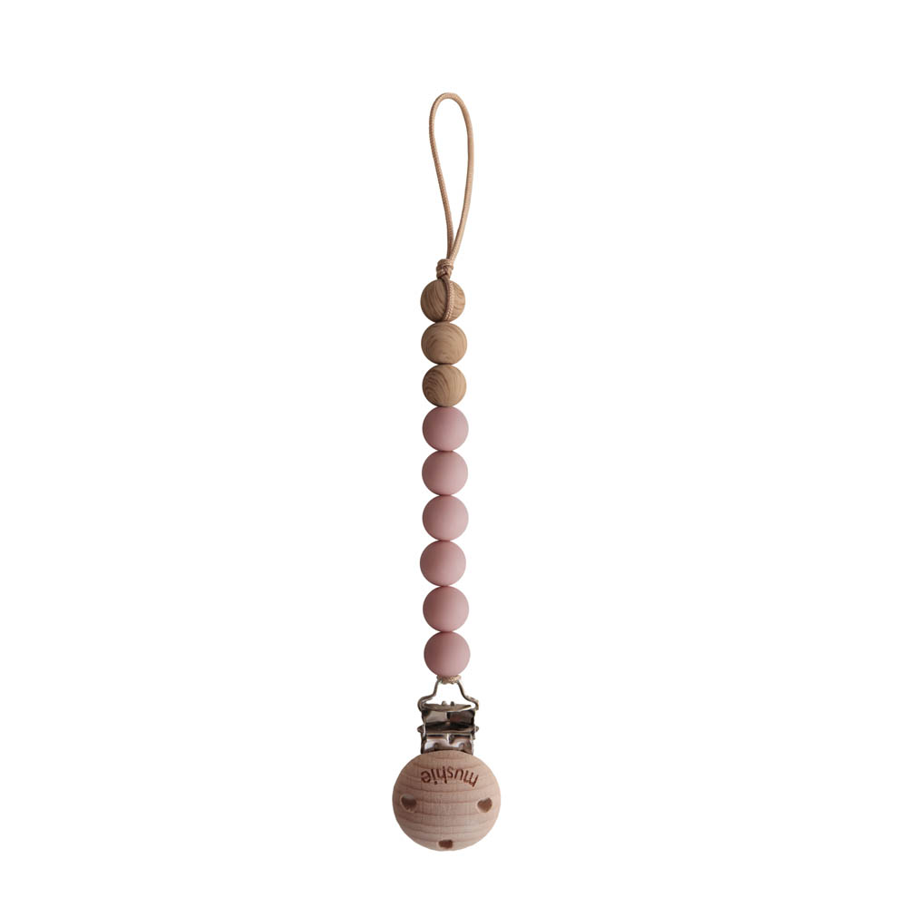 Mushie - Pacifier Clips Eva Powder