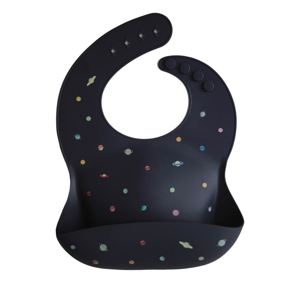 Mushie - Silicone Bib Planets