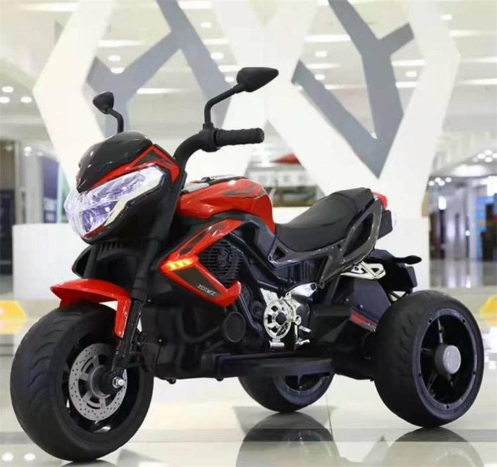 Myts - 6v Kids Electric Motorcycle Rideon - Red