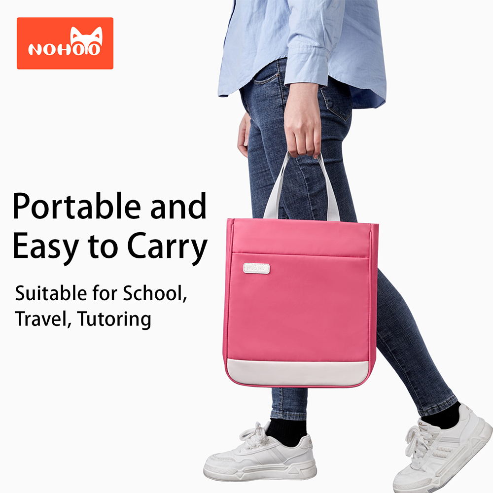 Nohoo - School Hand Bag - Rose Red