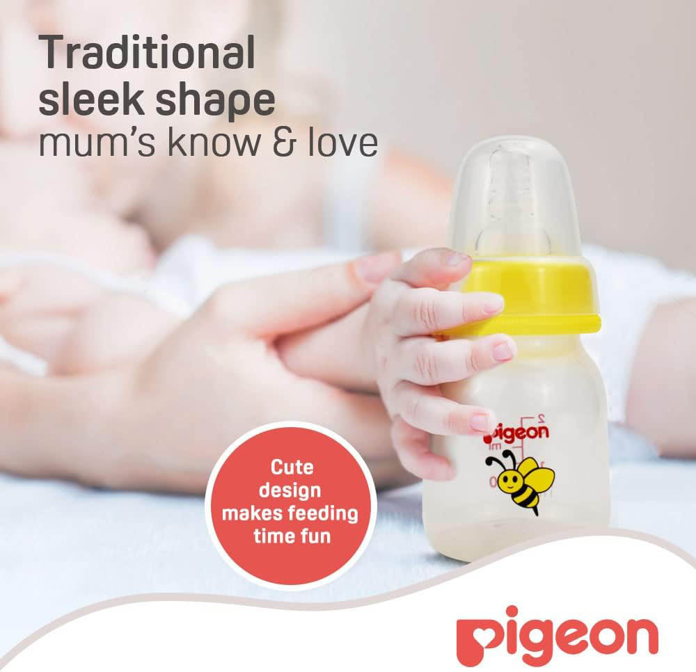 Pigeon - Decorated Plastic Bottle 50ml (Animals)