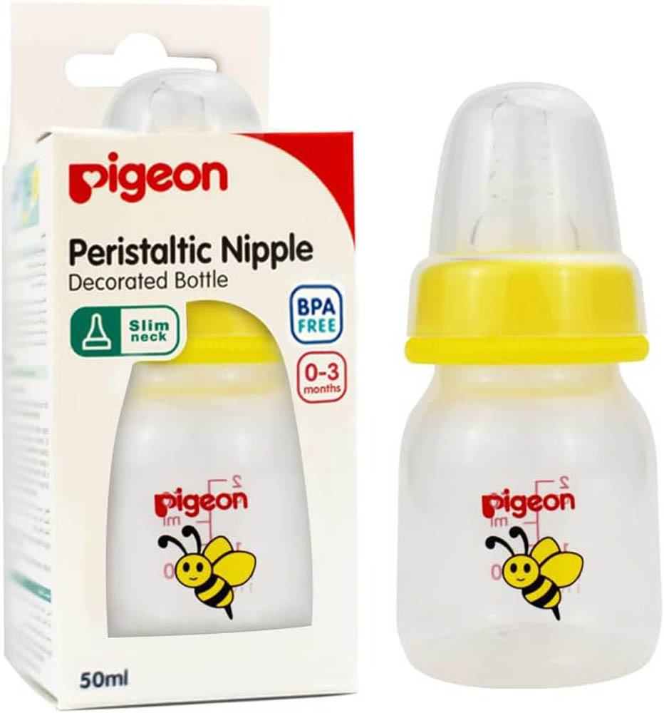 Pigeon - Decorated Plastic Bottle 50ml (Animals)