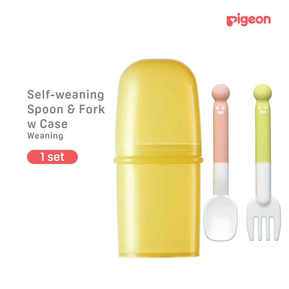 Pigeon - Self-Wean Spoon & Fork