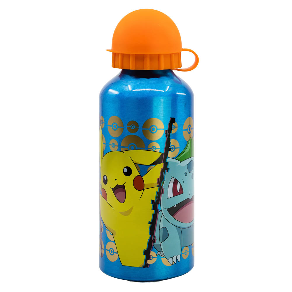 Stor - Pokemon Aluminium Bottle - 400 ml