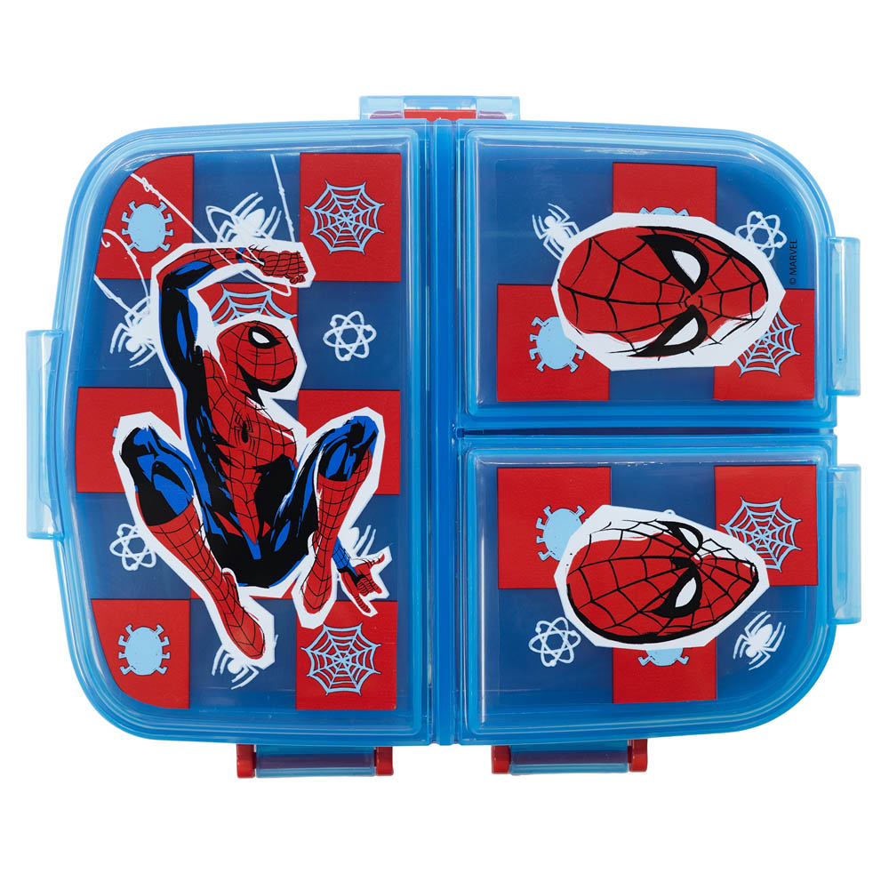 Stor - Spiderman Arachnid Lunch Box w/ 3 Compartments