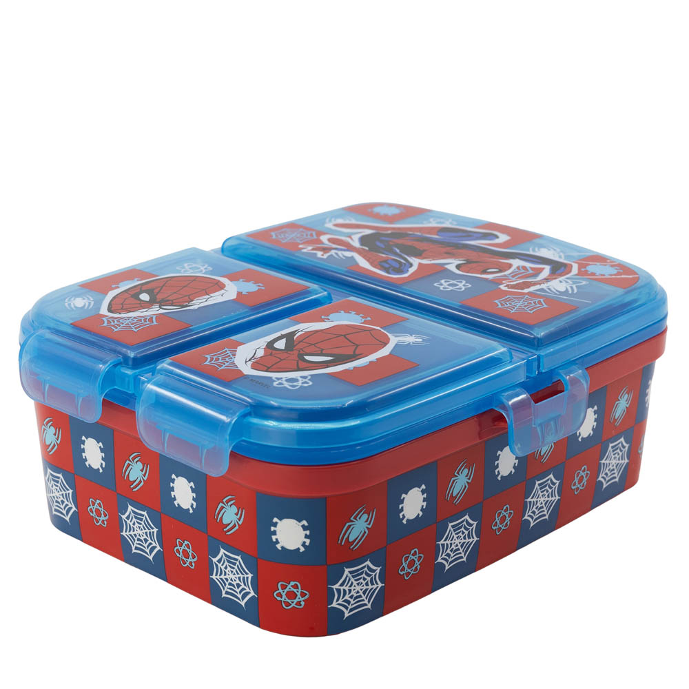 Stor - Spiderman Arachnid Lunch Box w/ 3 Compartments