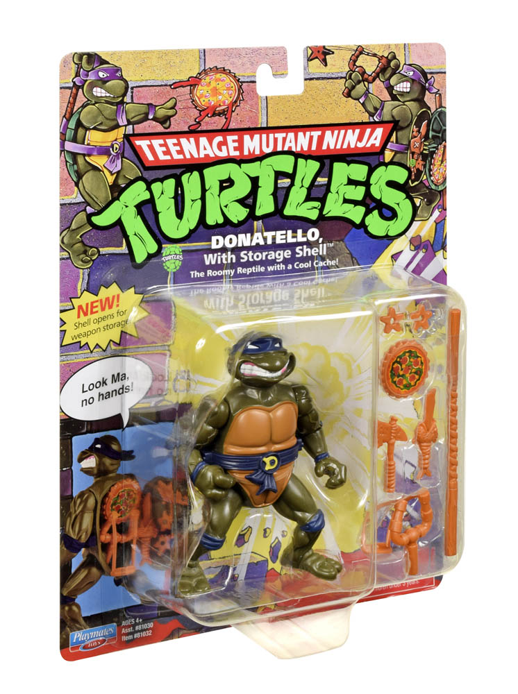 Teenage Mutant Ninja Turtles - 4inch Original Classic Storage Shell Donatello Basic Figure