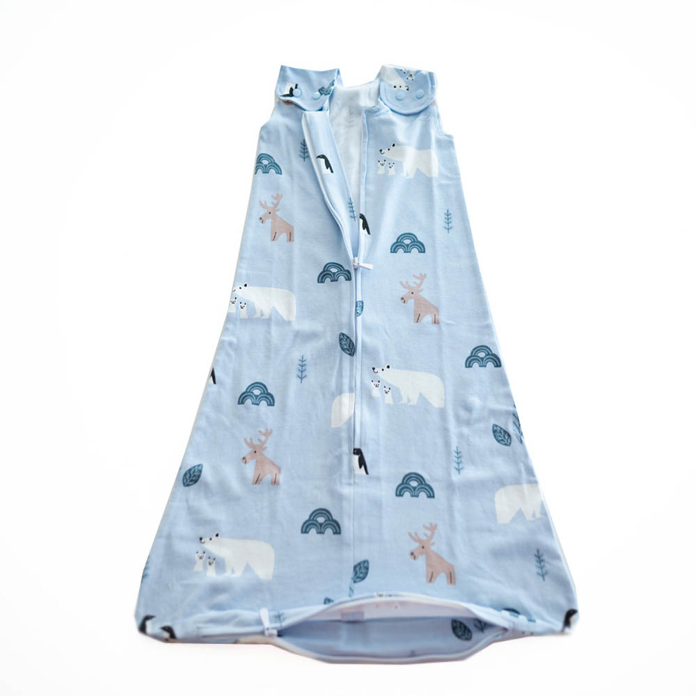 Tickle Tickle - Organic Sleeping Bag -1.0 TOG - Rainbow/Llama Value Pack