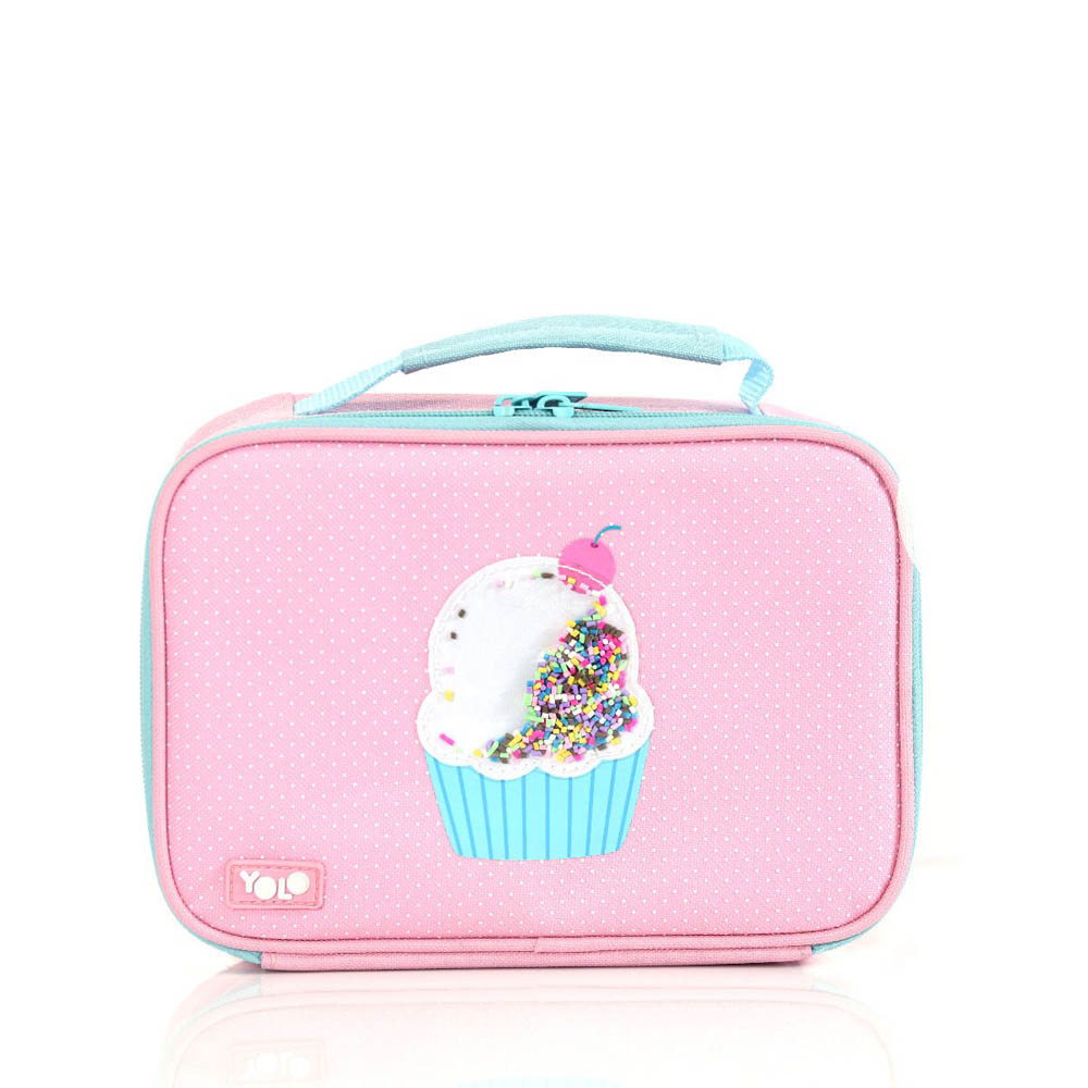 Yolo - Suitcase Pencil Case - Cupcake