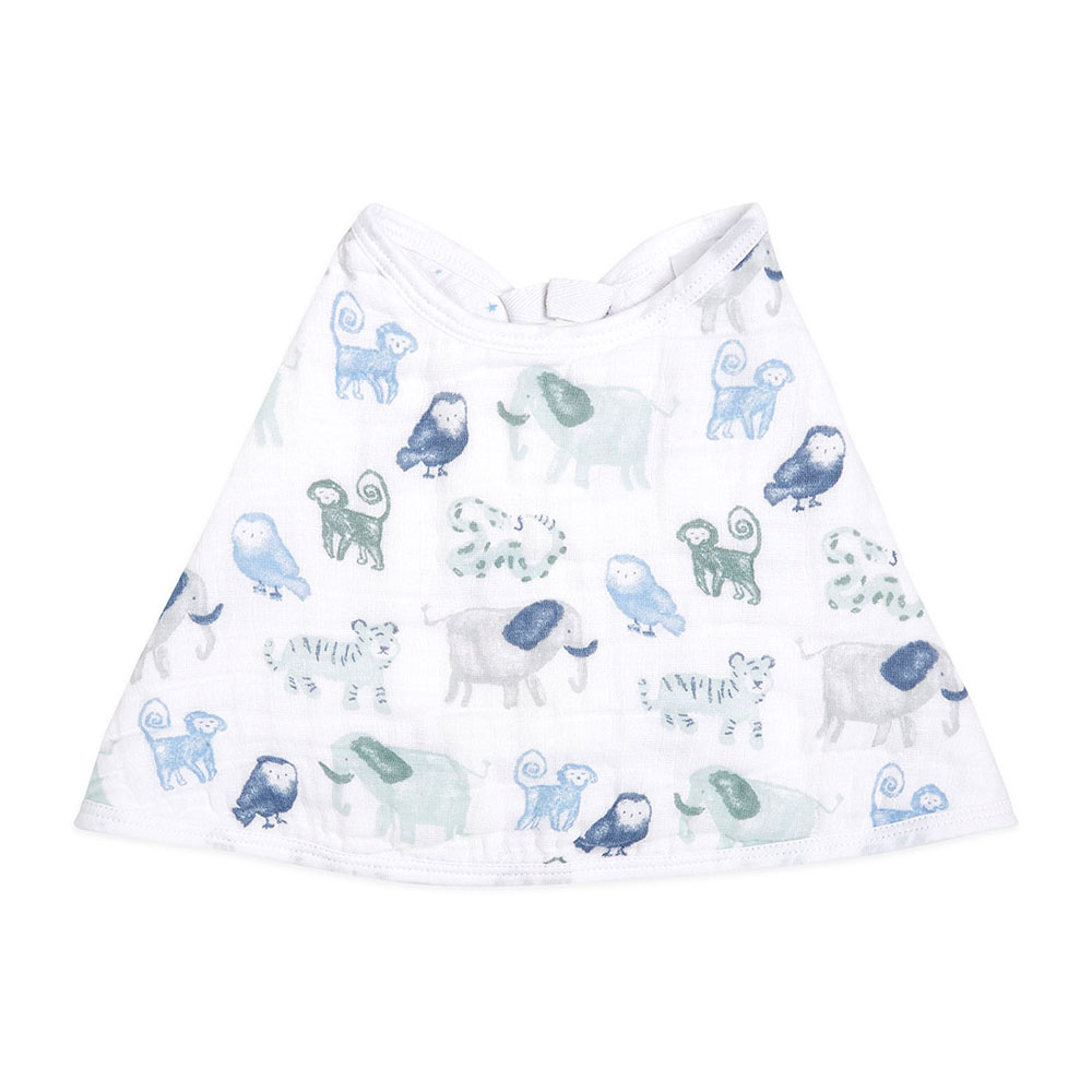 Aden + Anais - Essentials Cotton Baby Burpy Bib - Time To Dream