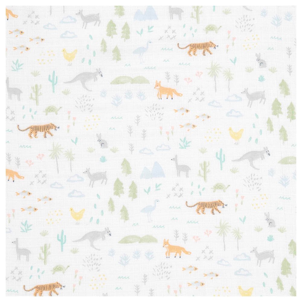 Aden + Anais - Muslin Swaddle Blanket - Pack of 4 - Voyager