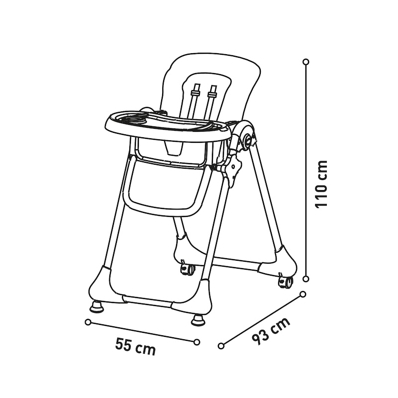 Asalvo - High Chair Wheels - Tree