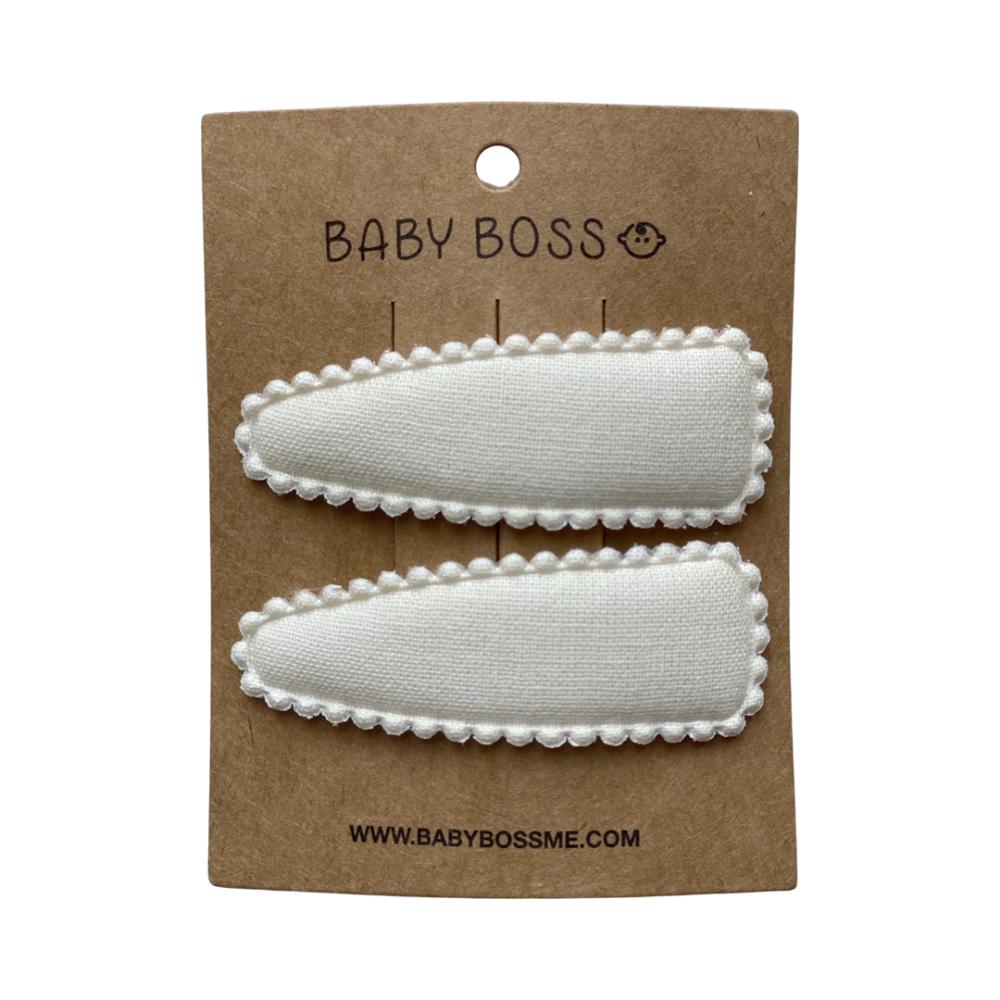 Baby Boss ME - Hair Clip - Off-white