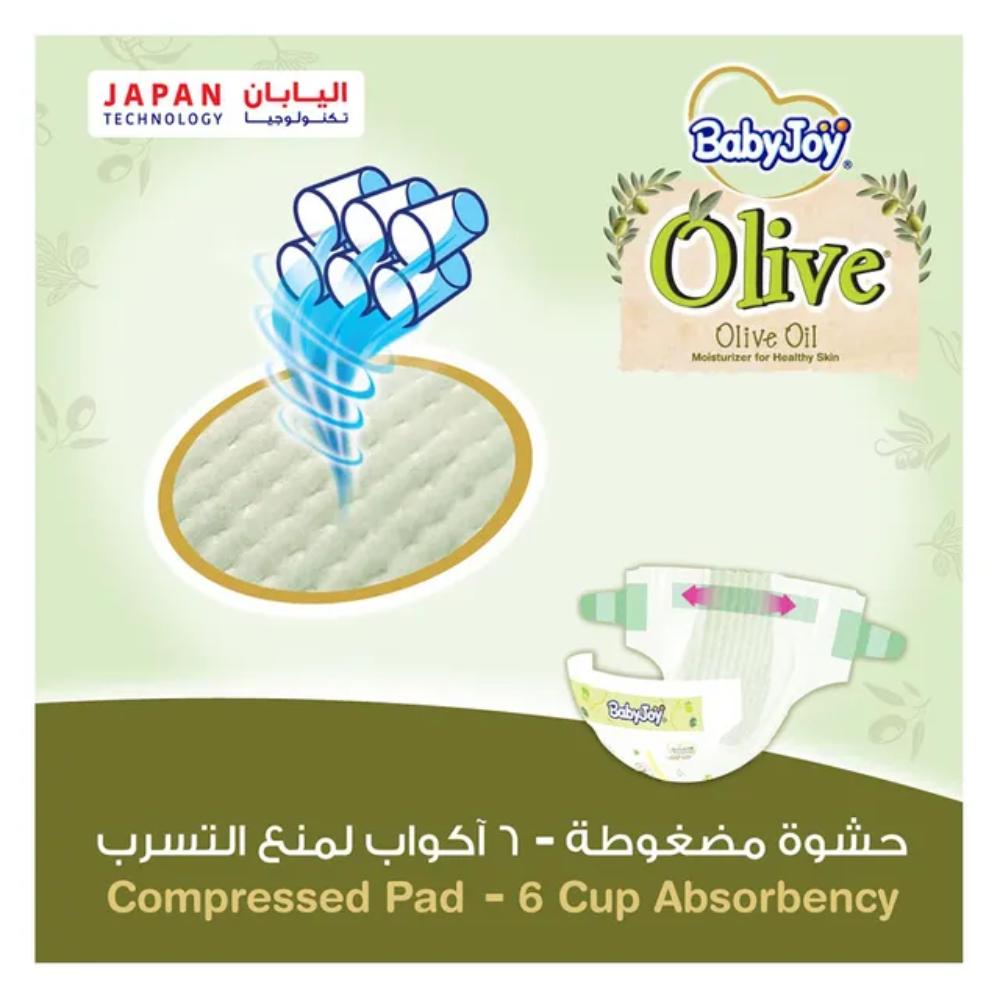 Babyjoy - Diapers Olive Saving - 1 X 10 Pack - Large
