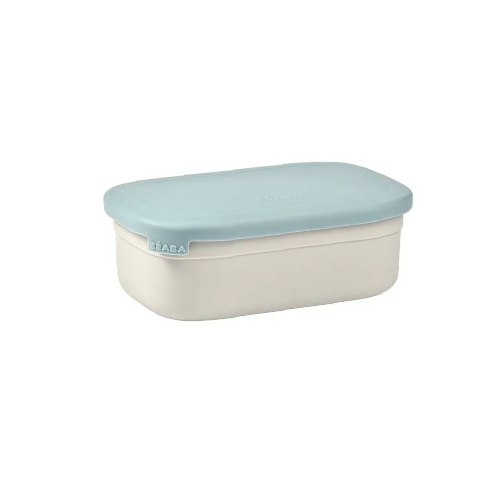 Beaba - Stainless Steel Lunch Box - Velvet Grey Baltic Blue