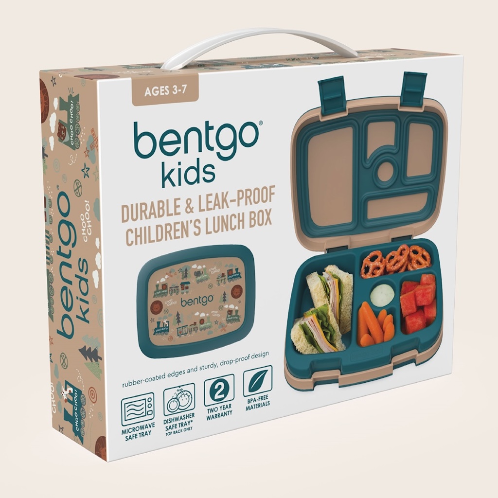 Bentgo - Kids Prints Lunchbox - Trains