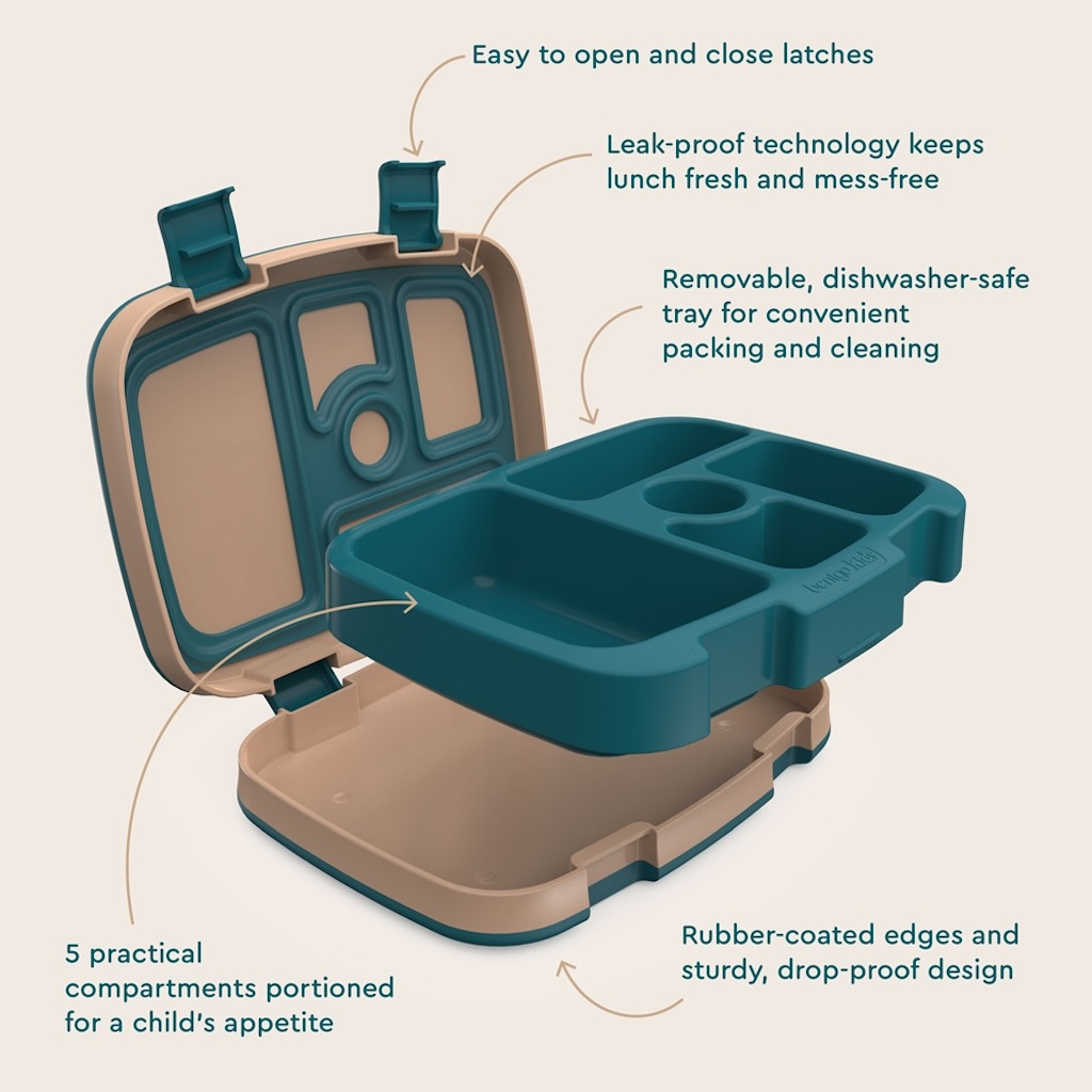 Bentgo - Kids Prints Lunchbox - Trains