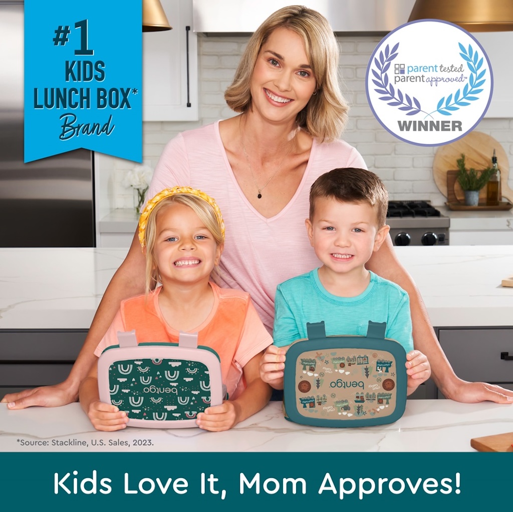 Bentgo - Kids Prints Lunchbox - Trains