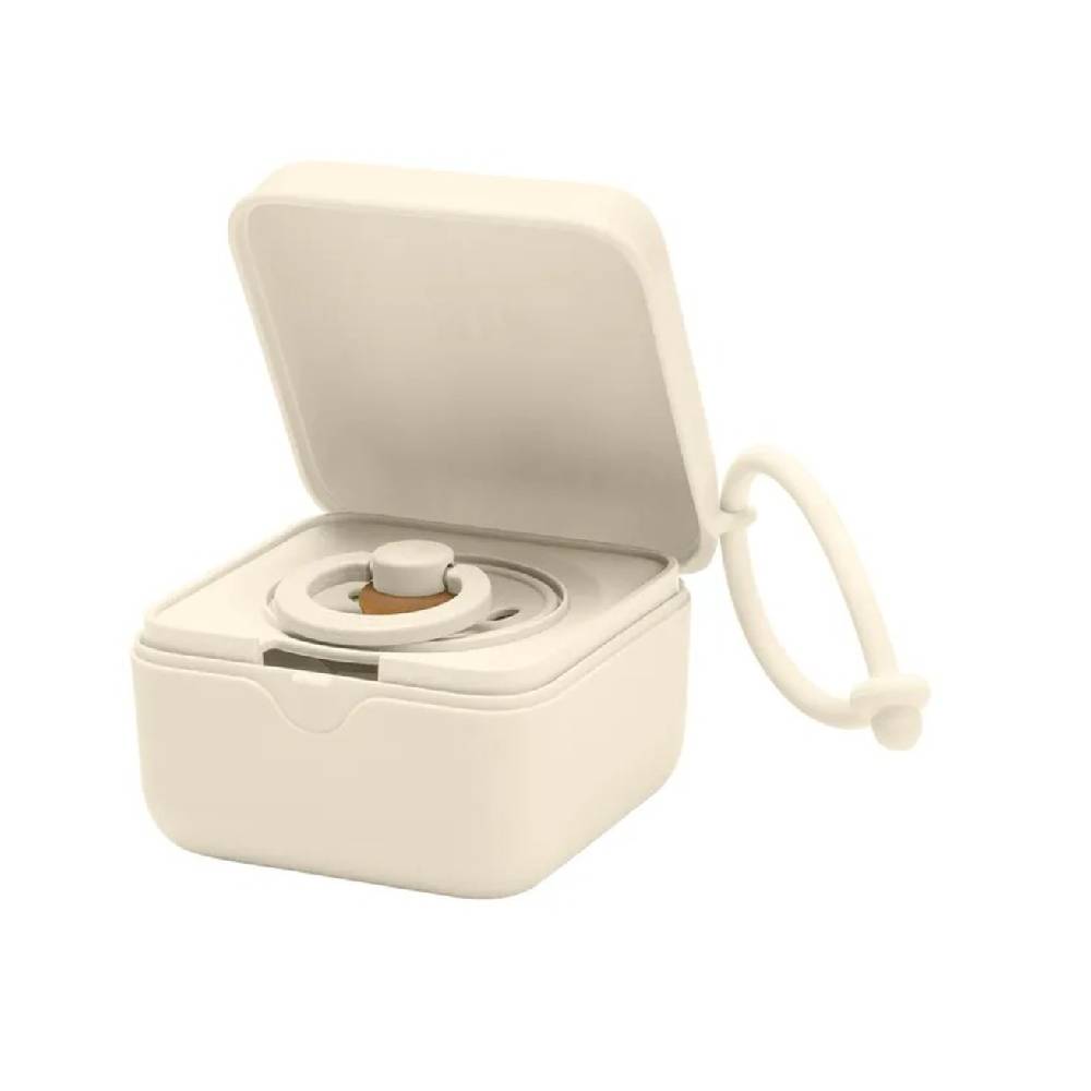 Bibs - Pacifier Box - Ivory