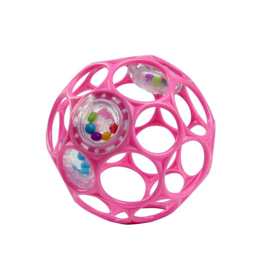 Bright Starts - Oball Easy Grasp Rattle Toy - Assorted