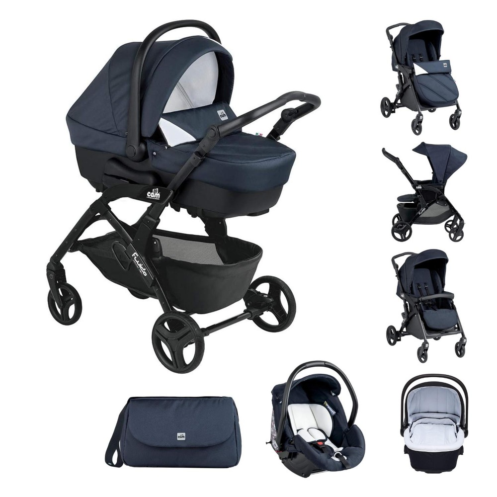 Cam - Fluido Easy Travel System - Navy Blue