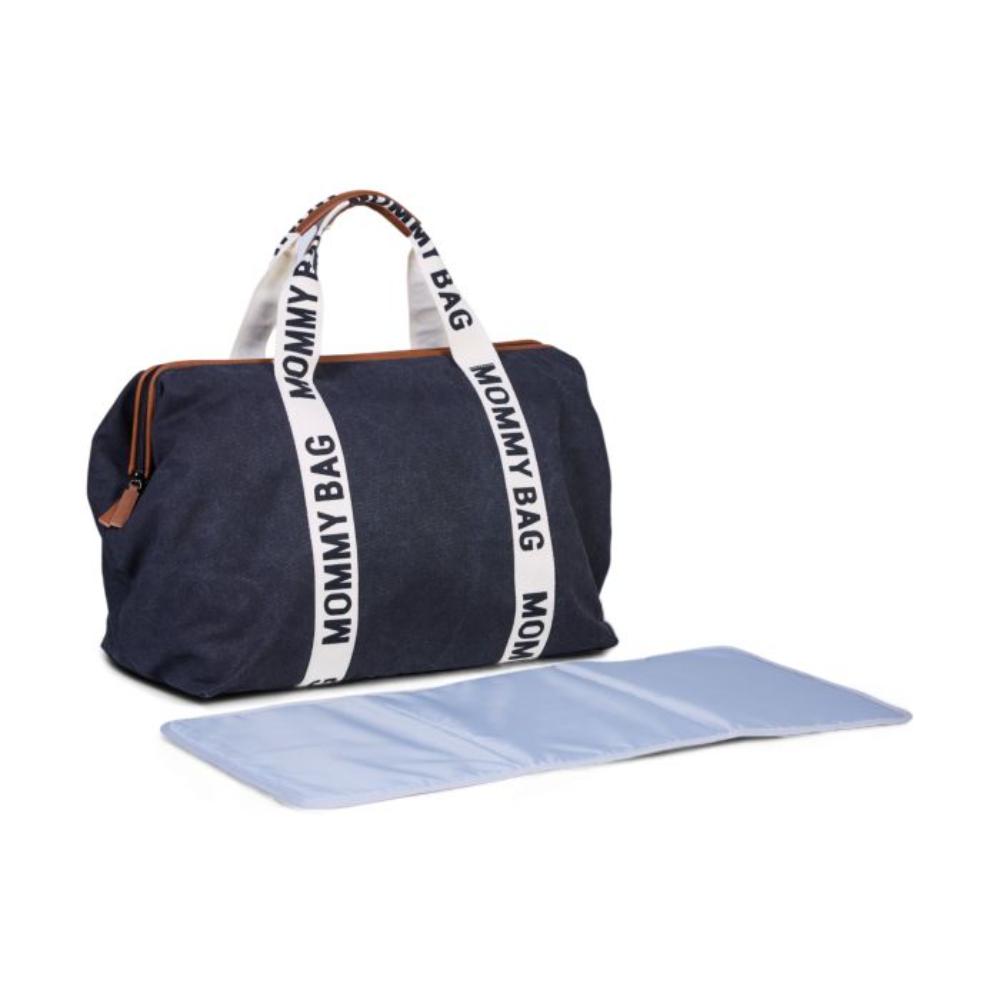 Childhome - Mommy Bag Signature Canvas - Black