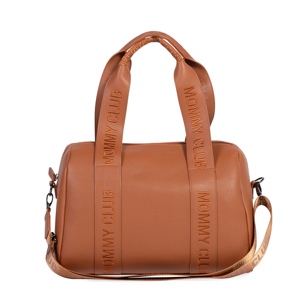 Childhome - Mommy Club Signature Pu Leather - Brwon