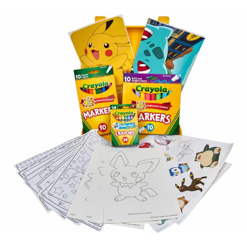 Crayola - Pokemon Creative Art Set Case