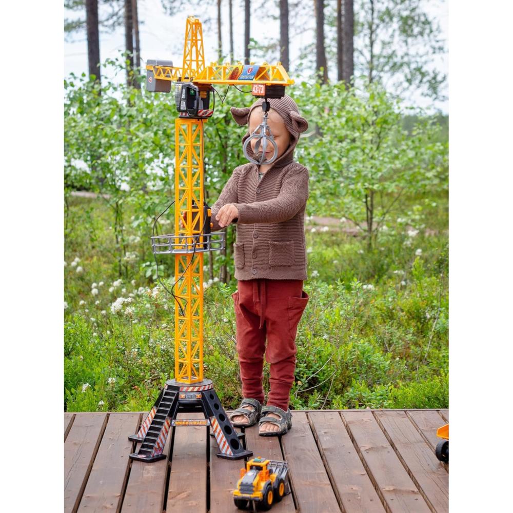 Dickie - Construction Mega Crane - 120 Cm