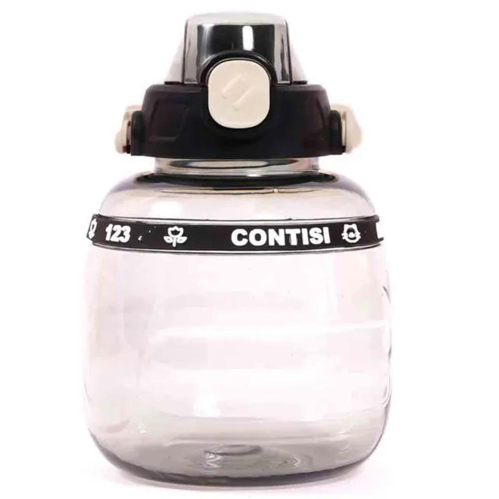 Eazy Kids - Water Bottle with Handle 800ml - Black